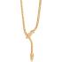 ROBERTO CAVALLI Lei 2 Necklace Gold Stainless Steel with Cubic Zirconia RCNL00333200 - 0