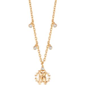 ROBERTO CAVALLI Donna Necklace Gold Stainless Steel with Cubic Zirconia RCNL00453200 - 51079