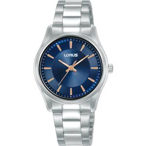 LORUS Lady's Classic Blue Dial 31mm Silver Stainless Steel Bracelet RG243XX9 - 49524