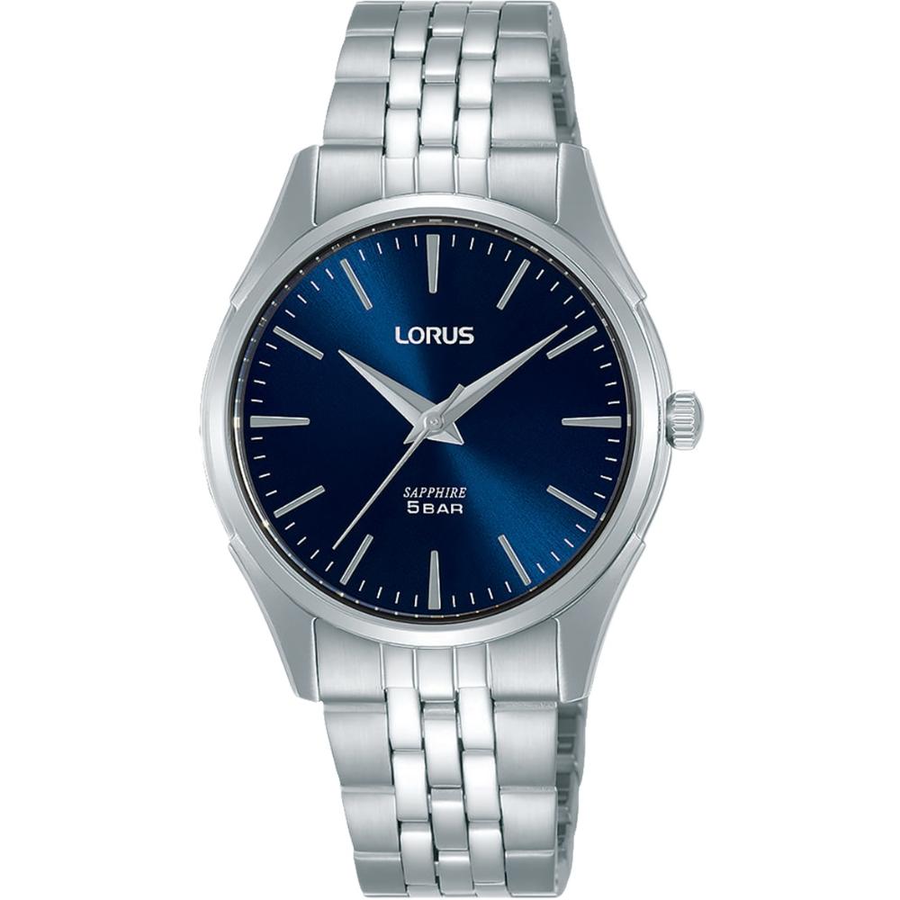 LORUS Lady's Classic Blue Dial 32mm Silver Stainless Steel Bracelet RG285SX5