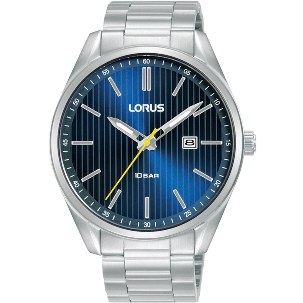 LORUS Sports Gent's 42mm Silver Stainless Steel Bracelet RH915QX9