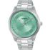 LORUS Men 's Classic Light Green Dial 42mm Silver Stainless Steel Bracelet RH931RX9 - 0