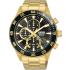 LORUS Sports Chronograph 45mm Gold Stainless Steel Bracelet RM330JX9 - 0