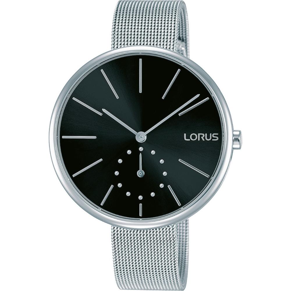 LORUS Classic Lady's 38mm Silver Stainless Steel Mesh Bracelet RN23AX-9