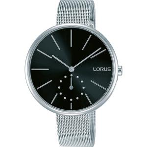 LORUS Classic Lady's 38mm Silver Stainless Steel Mesh Bracelet RN23AX-9 - 8596