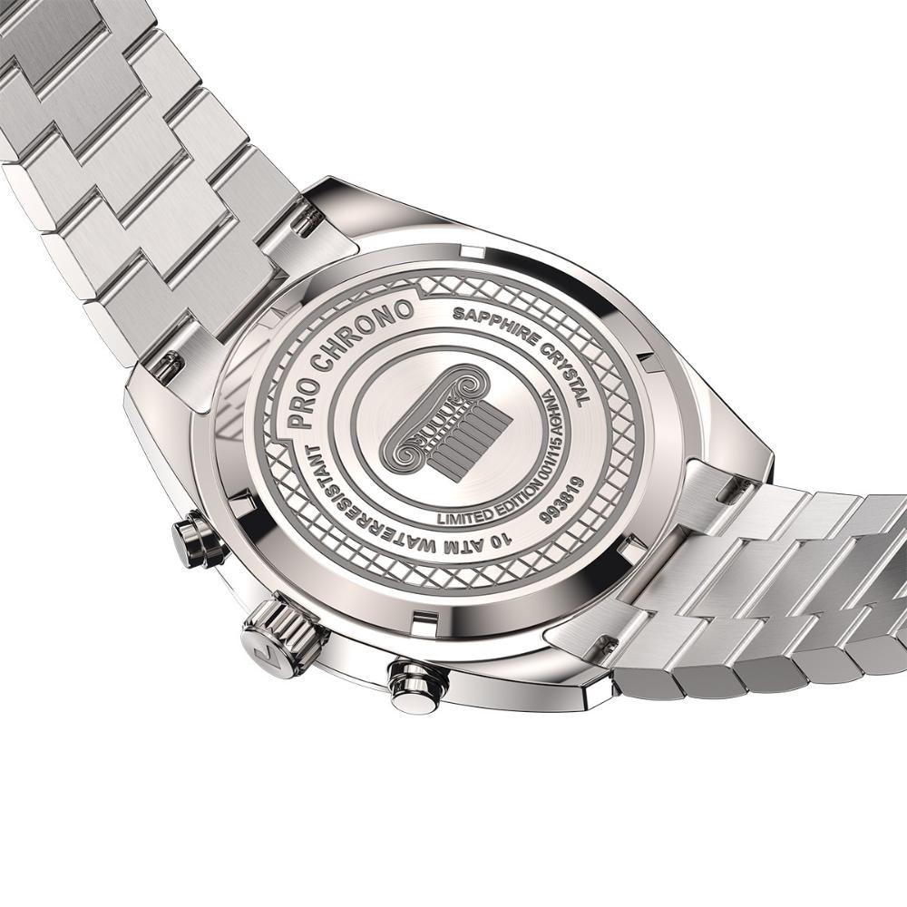 ROAMER Pro Chrono Greek Limited Edition Box Set Blue Dial 43.5mm Silver Stainless Steel Bracelet 993819-41-45-21 - 15
