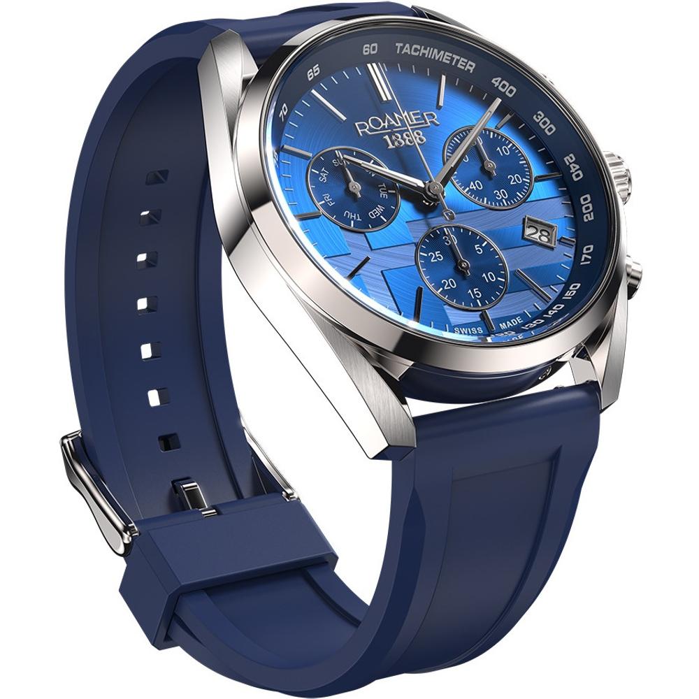 ROAMER Pro Chrono Greek Limited Edition Box Set Blue Dial 43.5mm Silver Stainless Steel Bracelet 993819-41-45-21 - 9