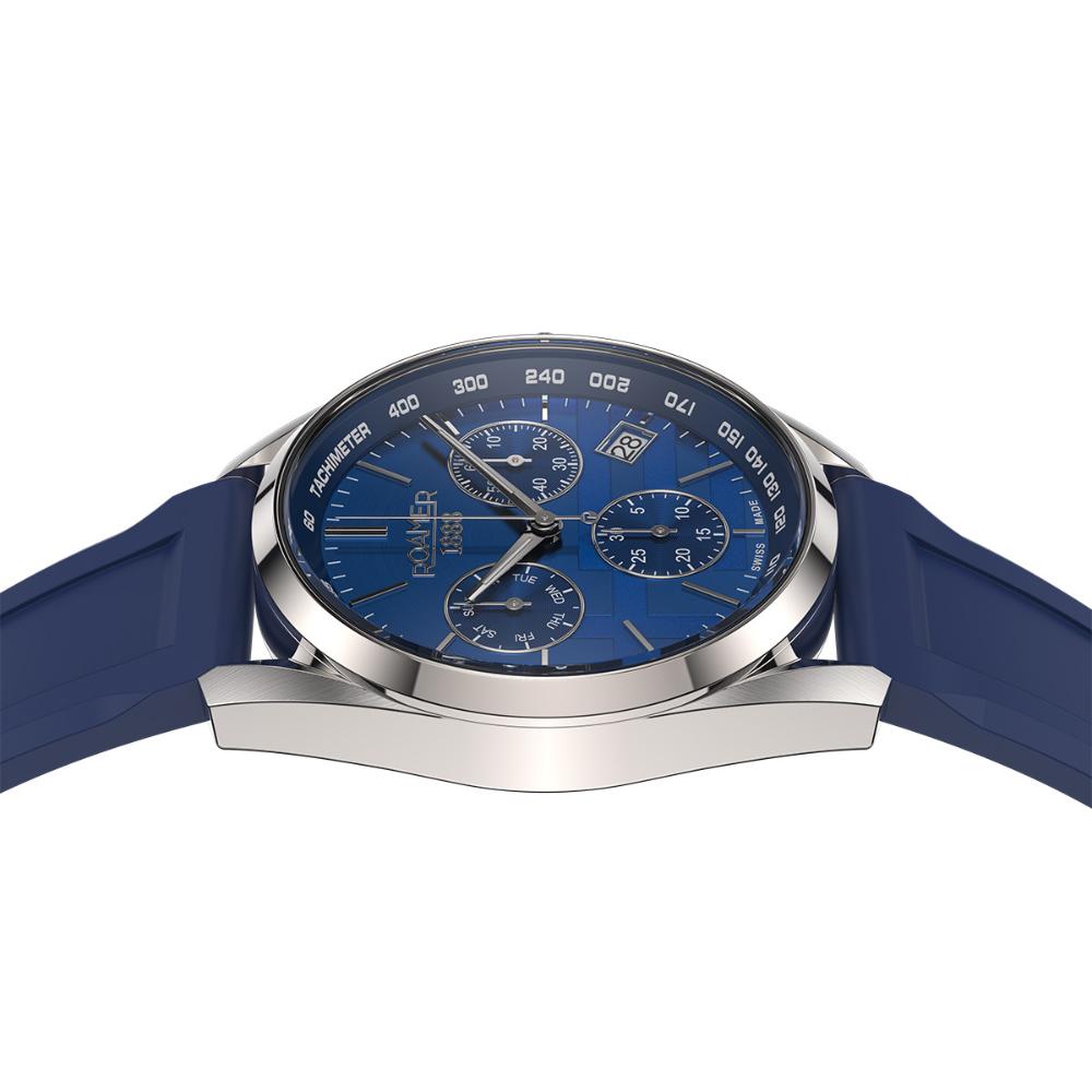 ROAMER Pro Chrono Greek Limited Edition Box Set Blue Dial 43.5mm Silver Stainless Steel Bracelet 993819-41-45-21 - 13