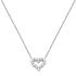 NECKLACE Heart MORELLATO Tesori Silver 925° with Zircon Stones SAIW129 - 0