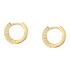 EARRINGS Hoops MORELLATO Tesori Gold-Plated Silver 925° with Zircon Stones SAIW145 - 2