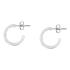 EARRINGS Hoops MORELLATO Tesori Silver 925° with Zircon Stones SAIW146 - 2