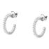 EARRINGS Hoops MORELLATO Tesori Silver 925° with Zircon Stones SAIW146 - 0