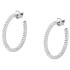 EARRINGS Hoops MORELLATO Tesori Silver 925° with Zircon Stones SAIW147 - 0