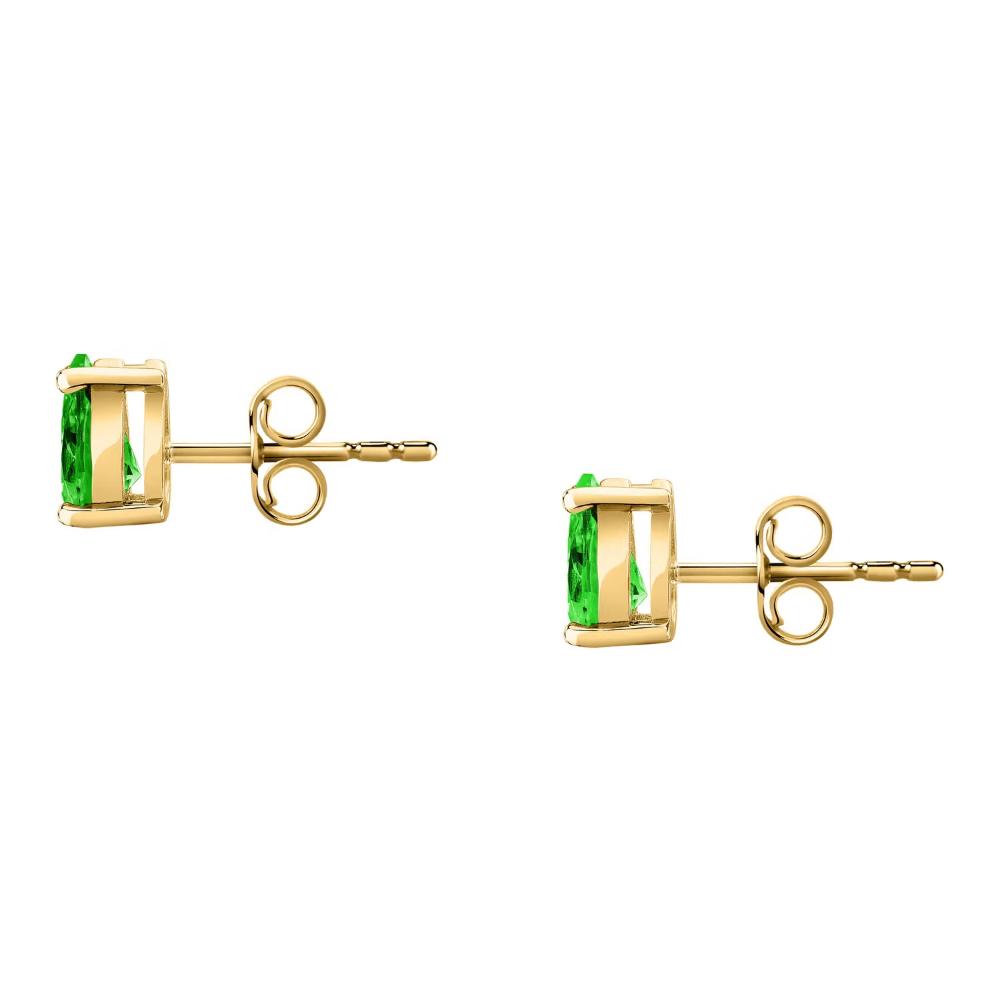 EARRINGS MORELLATO Tesori Silver 925° Gold-Plated with Zircon Stones SAIW197