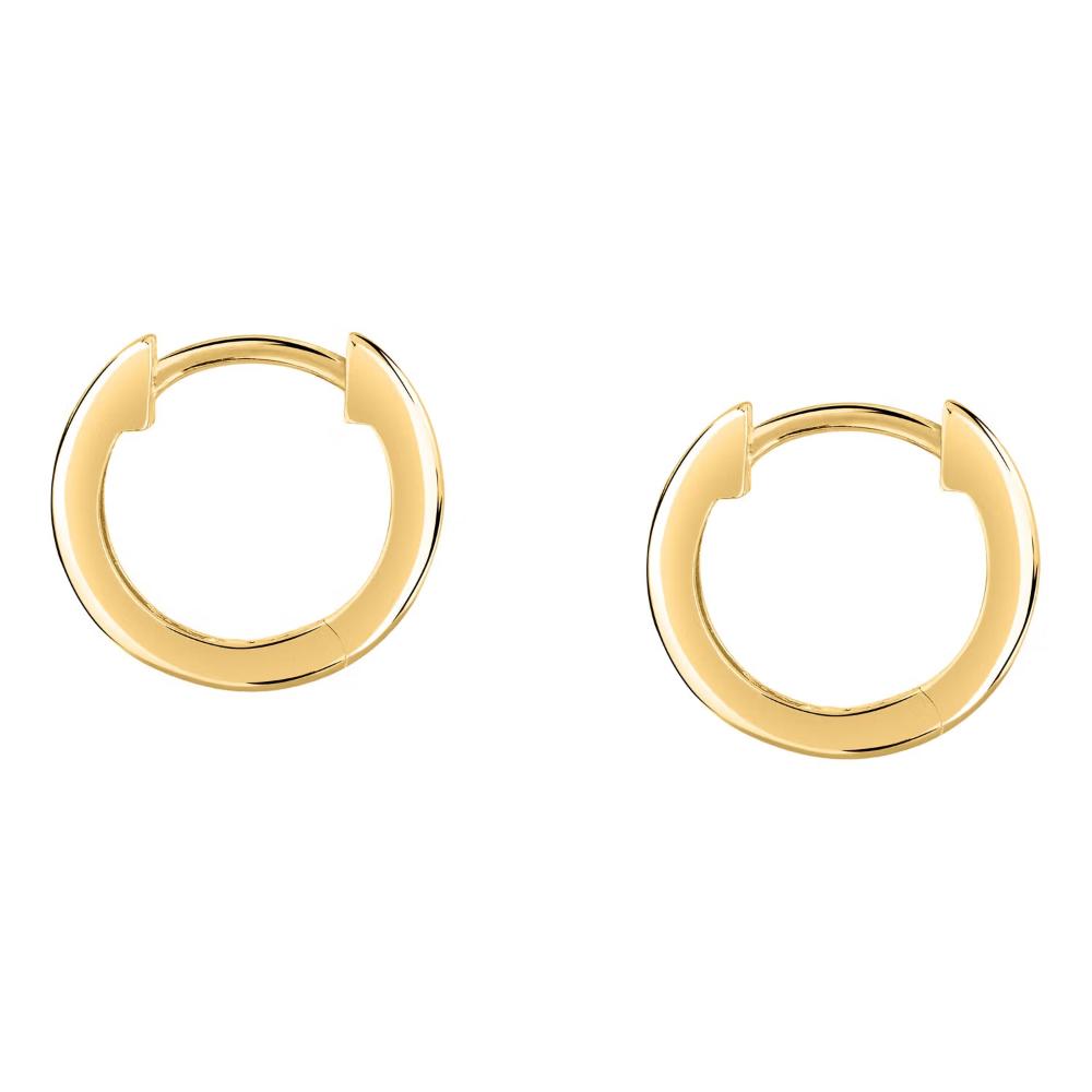 EARRINGS Hoops MORELLATO Tesori Silver 925° Gold-Plated SAIW248