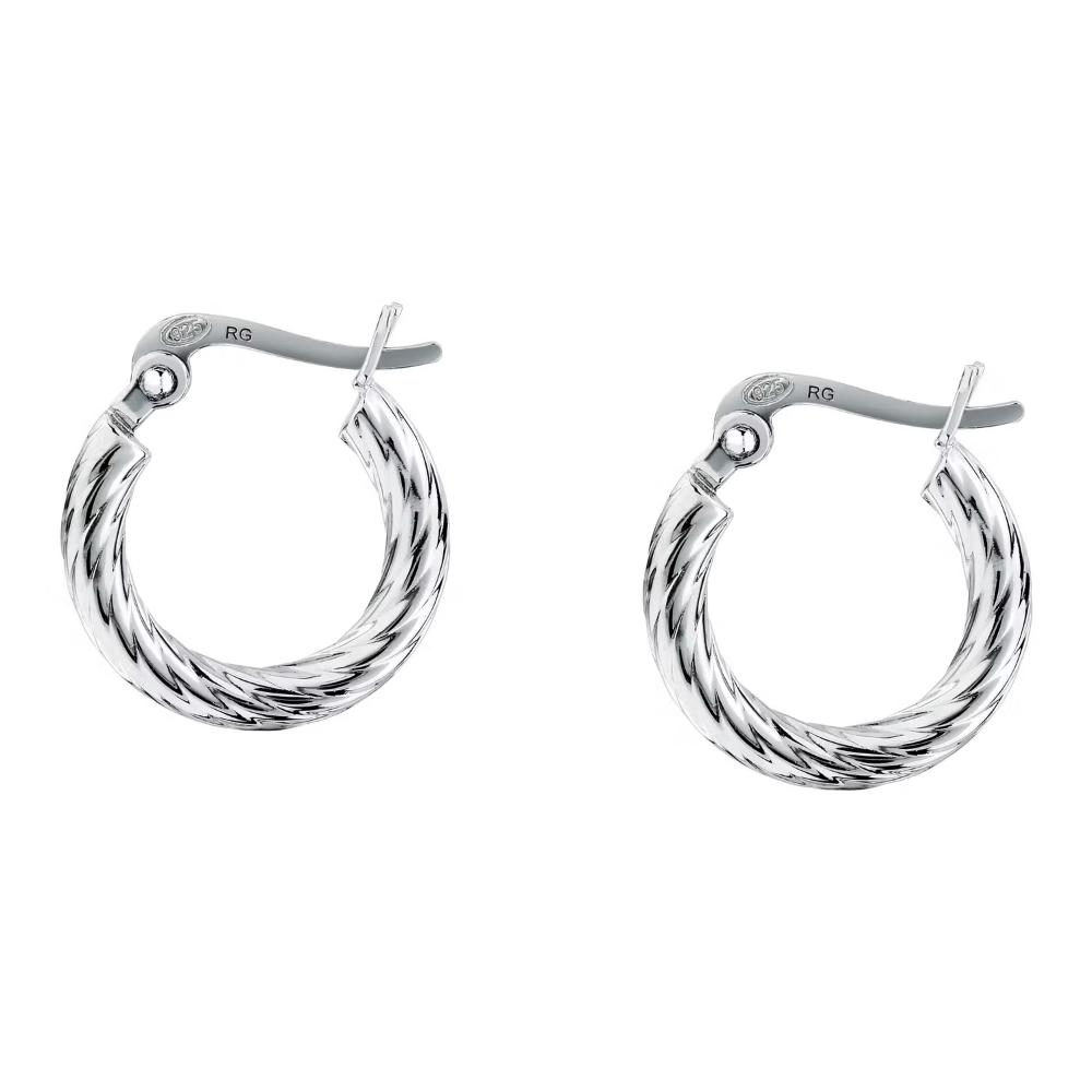 EARRINGS Hoops MORELLATO Tesori Silver 925° SAIW253