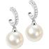 EARRINGS Dangling MORELLATO Pearl Essenziale Silver 925° with Zircon Stones and Pearls SANH03 - 0