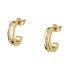 EARRINGS Hoops MORELLATO Creole Gold-Plated Silver 925° with Zircon Stones SAUP05 - 0