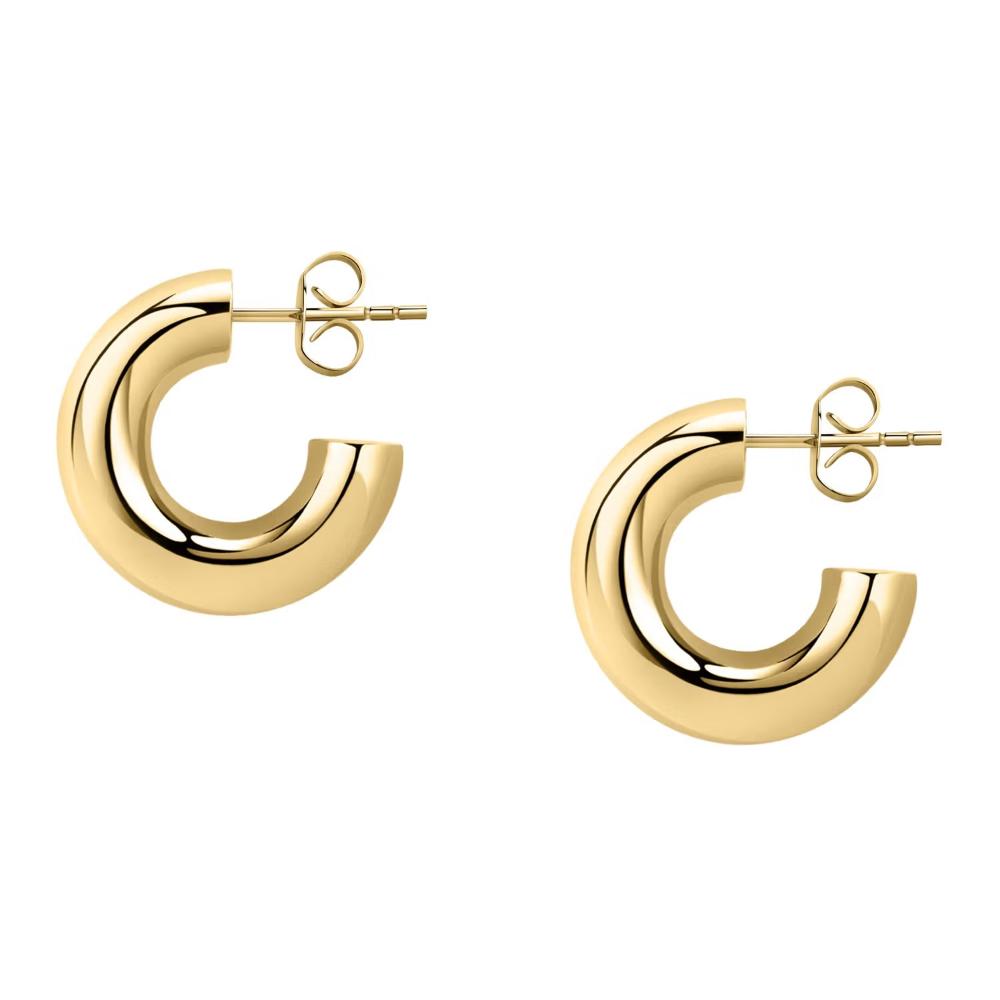 EARRINGS Hoops MORELLATO Creole Silver 925° Gold-Plated SAUP12