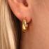 EARRINGS Hoops MORELLATO Creole Silver 925° Gold-Plated SAUP12 - 2