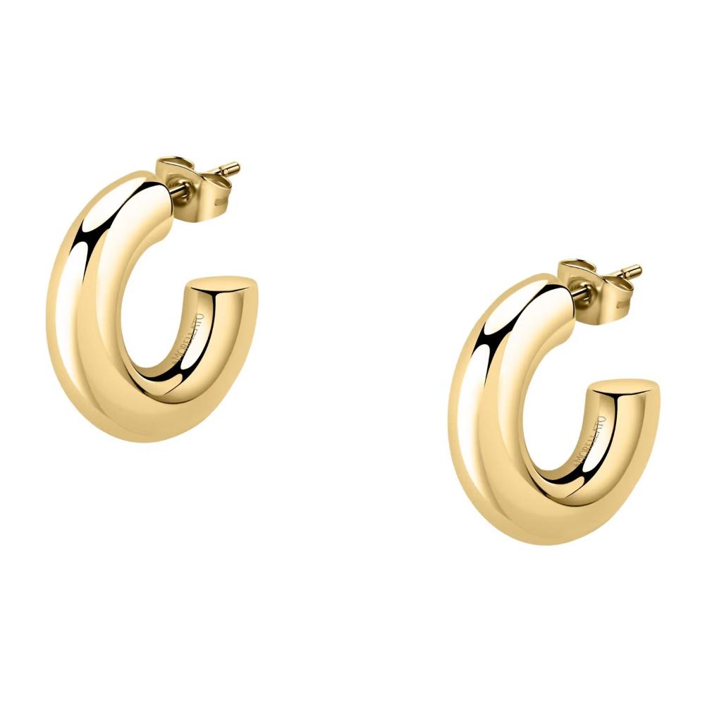 EARRINGS Hoops MORELLATO Creole Silver 925° Gold-Plated SAUP12