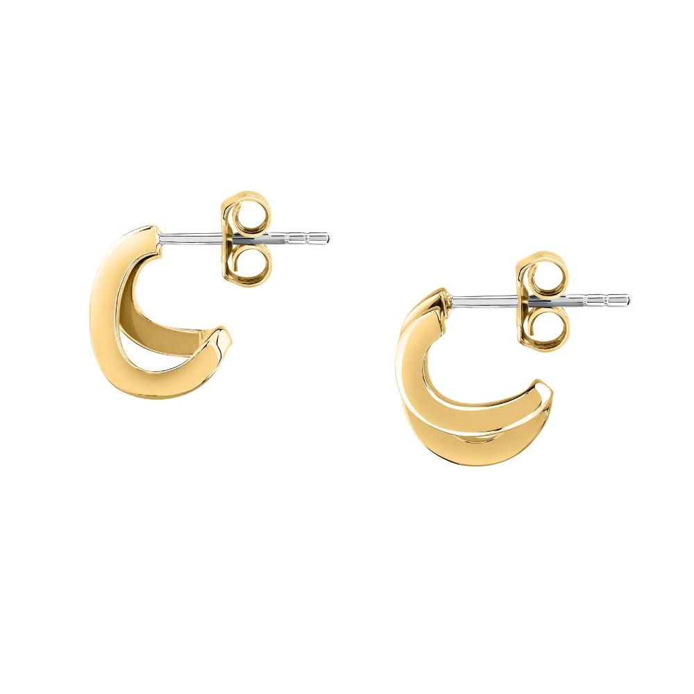 EARRINGS Hoops MORELLATO Creole Silver 925° Gold-Plated SAUP17