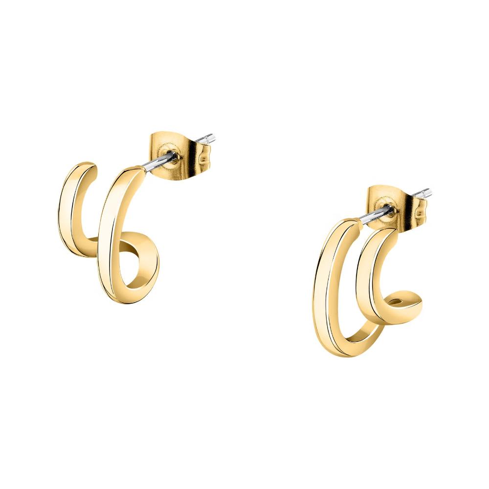 EARRINGS Hoops MORELLATO Creole Silver 925° Gold-Plated SAUP17