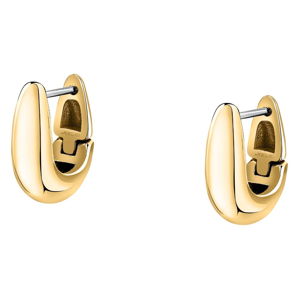 EARRINGS Hoops MORELLATO Creole Silver 925° Gold-Plated SAUP18