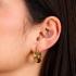 EARRINGS Hoops MORELLATO Creole from Gold-Plated Silver 925° SAUP33 - 2