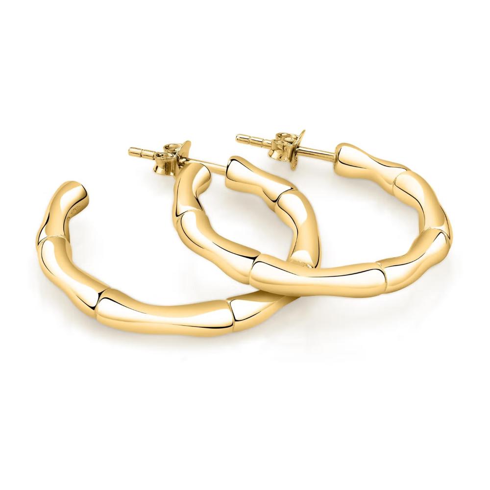 EARRINGS Hoops MORELLATO Essenza Gold-Plated Silver 925° SAWA09