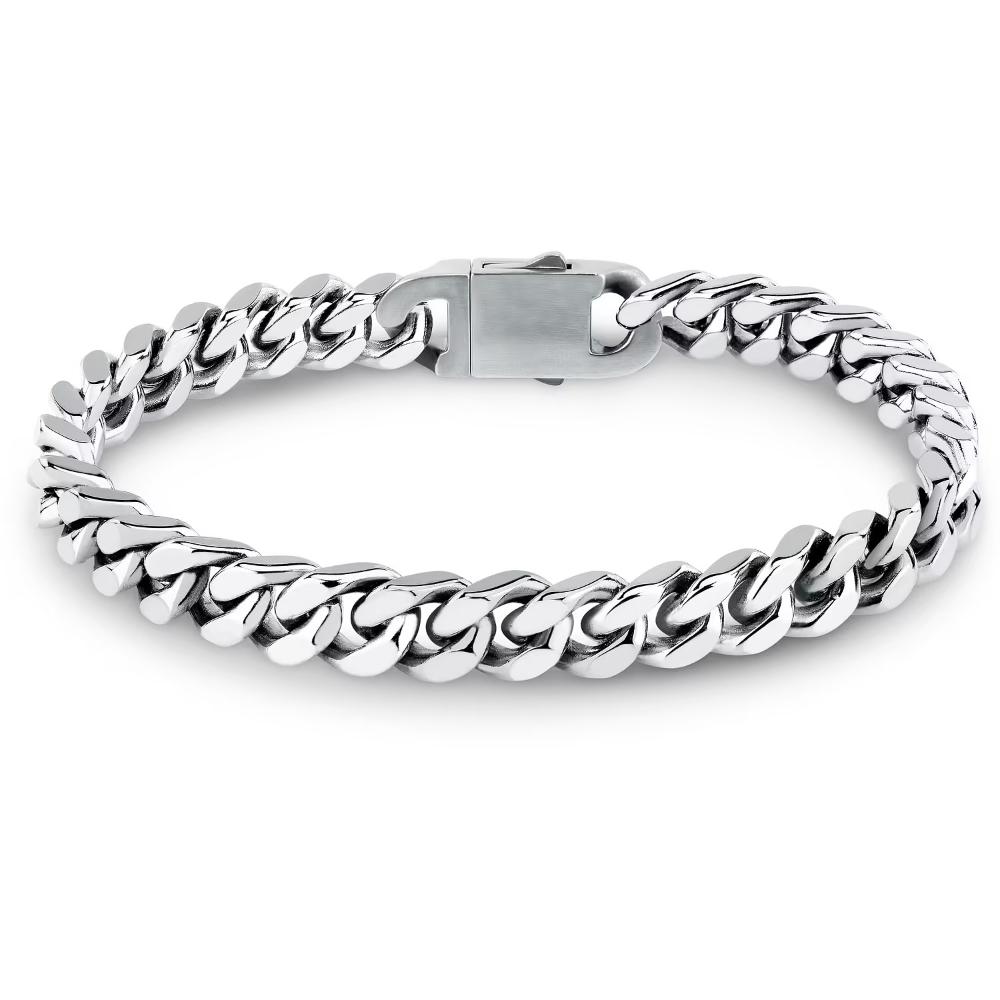 SECTOR Basic Bracelet 22cm Silver Stainless Steel SAXS09 - 6