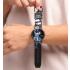 SWATCH Big Bold Bioceramic Aye Carumboo 47mm Black Silicone Strap SB01Z105-5