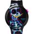 SWATCH Big Bold Bioceramic Aye Carumboo 47mm Black Silicone Strap SB01Z105 - 0