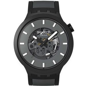 SWATCH Big Bold Past The Horizon 47mm Grey Biosourced Strap SB05B113 - 56111