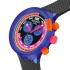 SWATCH Big Bold Chronograph Neon Party To The Max 47mm Grey Biosourced Strap SB06N102 - 1