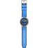 SWATCH Big Bold Irony Azure Blue Daze 47mm Silver Stainless Steel Blue Rubber Strap SB07S106 - 2