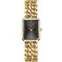 ROSEFIELD The Octagon XS Black 19.5x24mm Gold Stainless Steel Bracelet SBGSG-O77 - 0