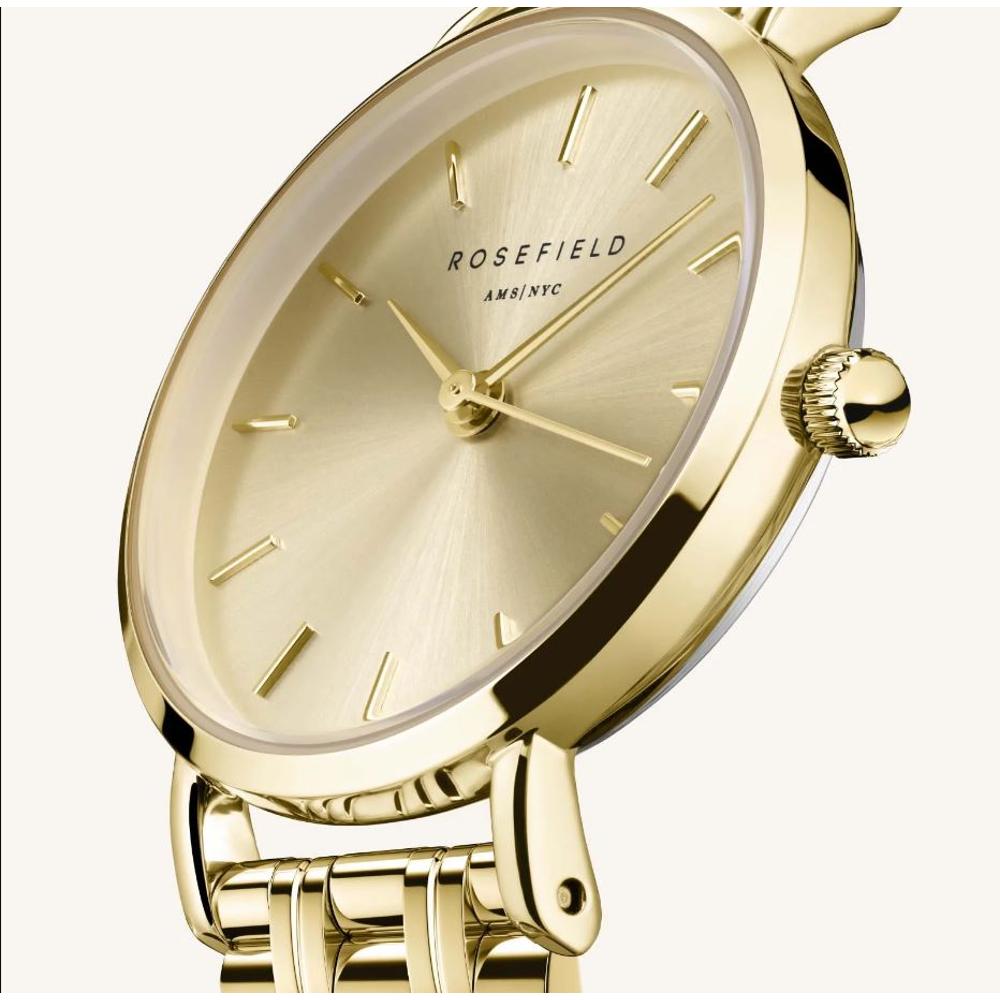 ROSEFIELD The Small Edit 26mm Gold Stainless Steel Bracelet SCGSG-S05