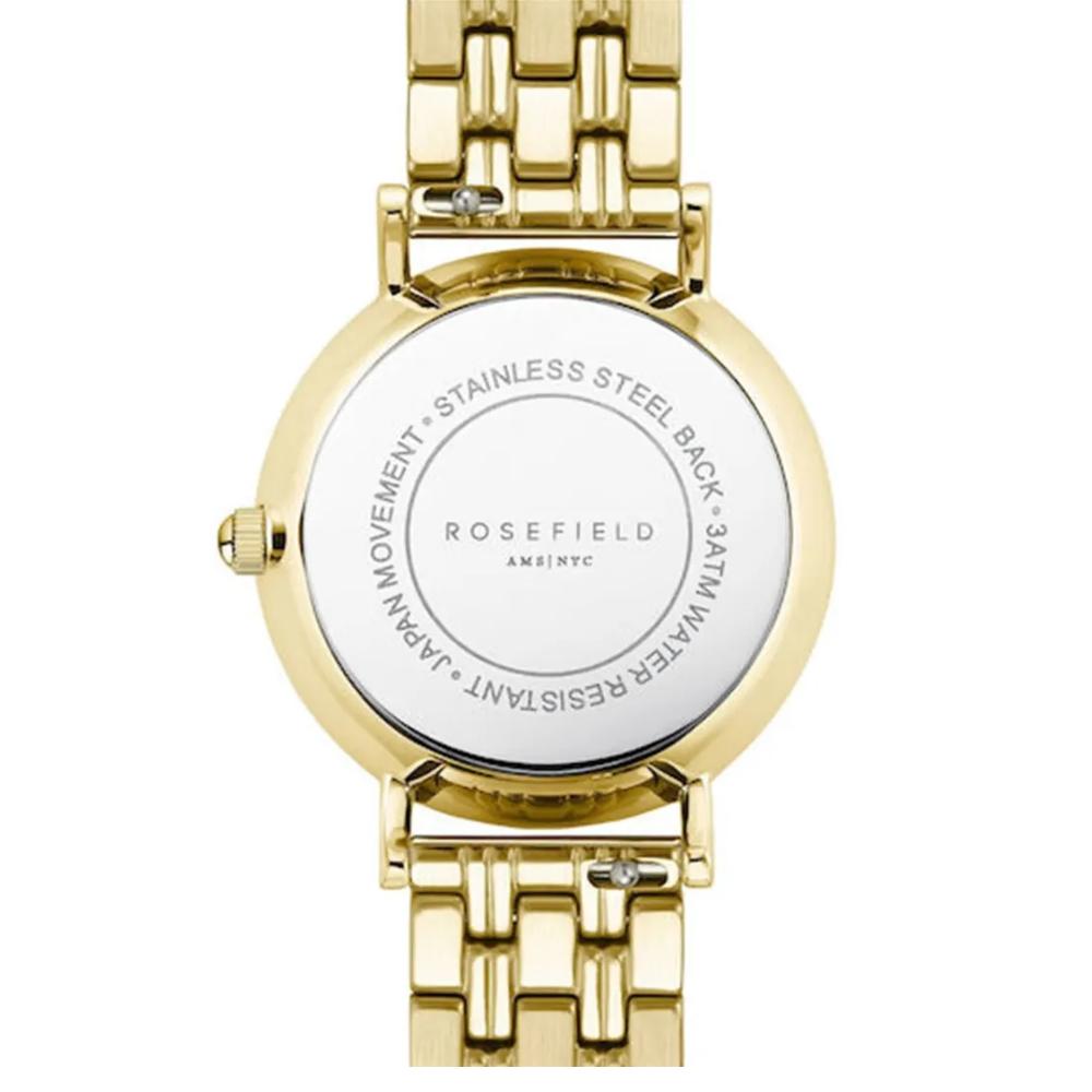 ROSEFIELD The Small Edit 26mm Gold Stainless Steel Bracelet SCGSG-S05