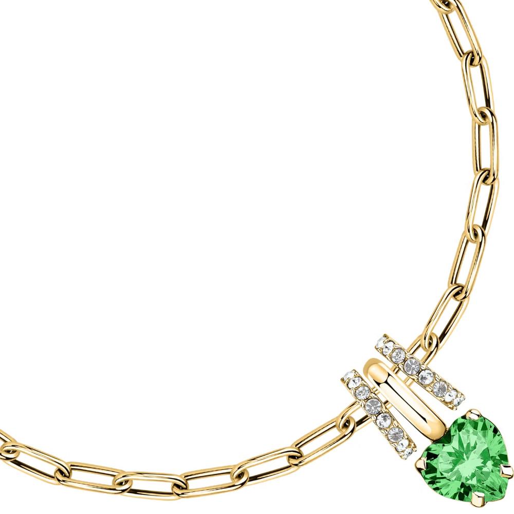 MORELLATO Drops BRACELET in 925° Silver Gold Plated with Zircon Stones SCZ1350