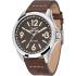 SECTOR 180 44mm Silver Stainless Steel Brown Leather Strap R3251180009 - 0