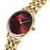 ROSEFIELD Small Edit Burgundy Dial 26mm Gold Stainless Steel Bracelet SEGSG-SE01 - 1