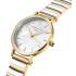 ROSEFIELD The Small Edit Mother of Pearl Dial 26mm Two Tone Silver & Gold Stainless Steel Bracelet SEWDSG-SE03 - 1