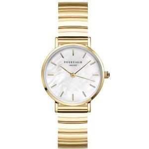 ROSEFIELD Small Edit Mother Of Pearl Dial 26mm Gold Stainless Steel Bracelet SEWGSG-SE02 - 50101