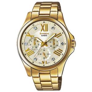 CASIO Sheen Multifunction 39mm Gold Stainless Steel Bracelet SHE-3806GD-9AUER - 11766