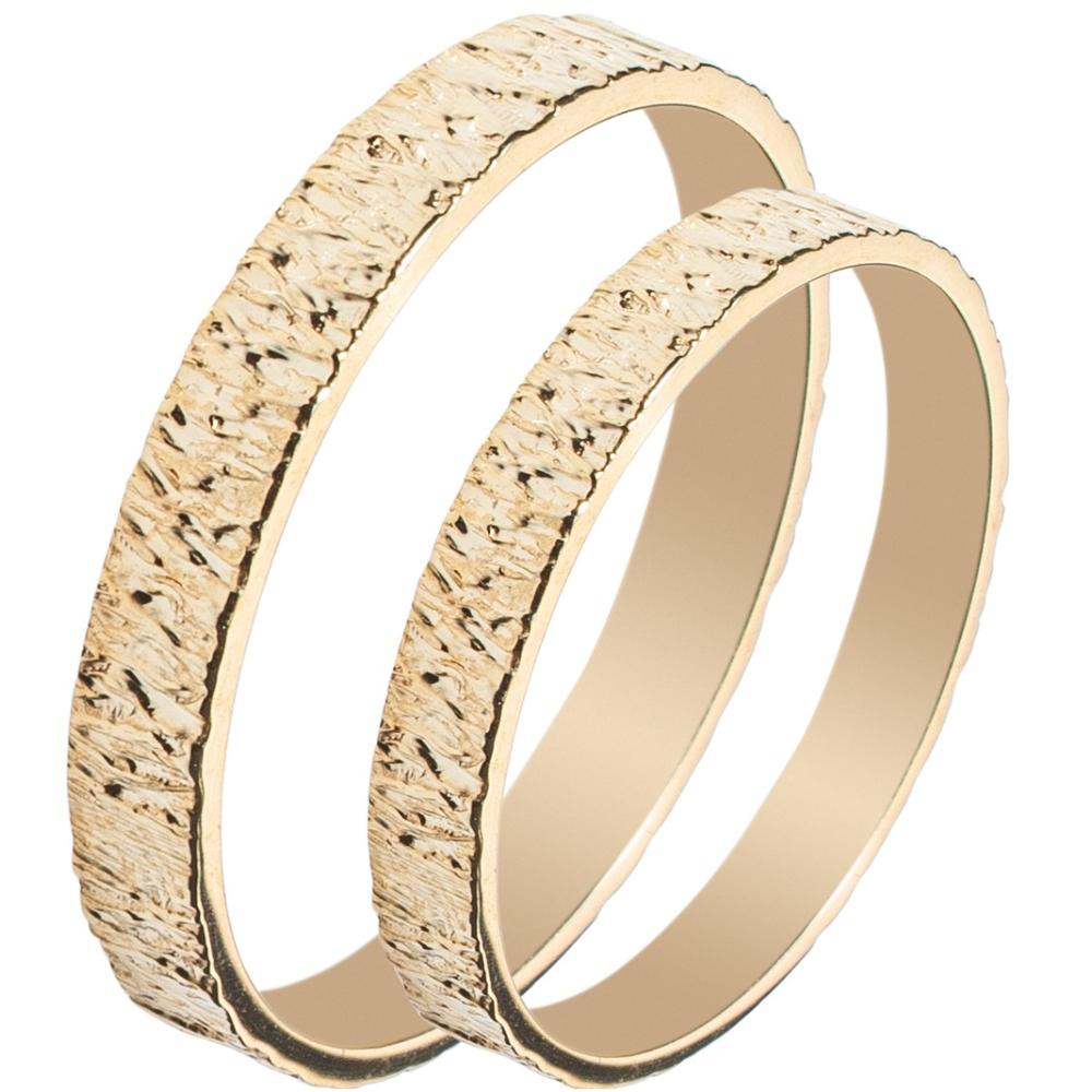 MASCHIO FEMMINA Sottile Collection Wedding Rings Yellow Gold SL31