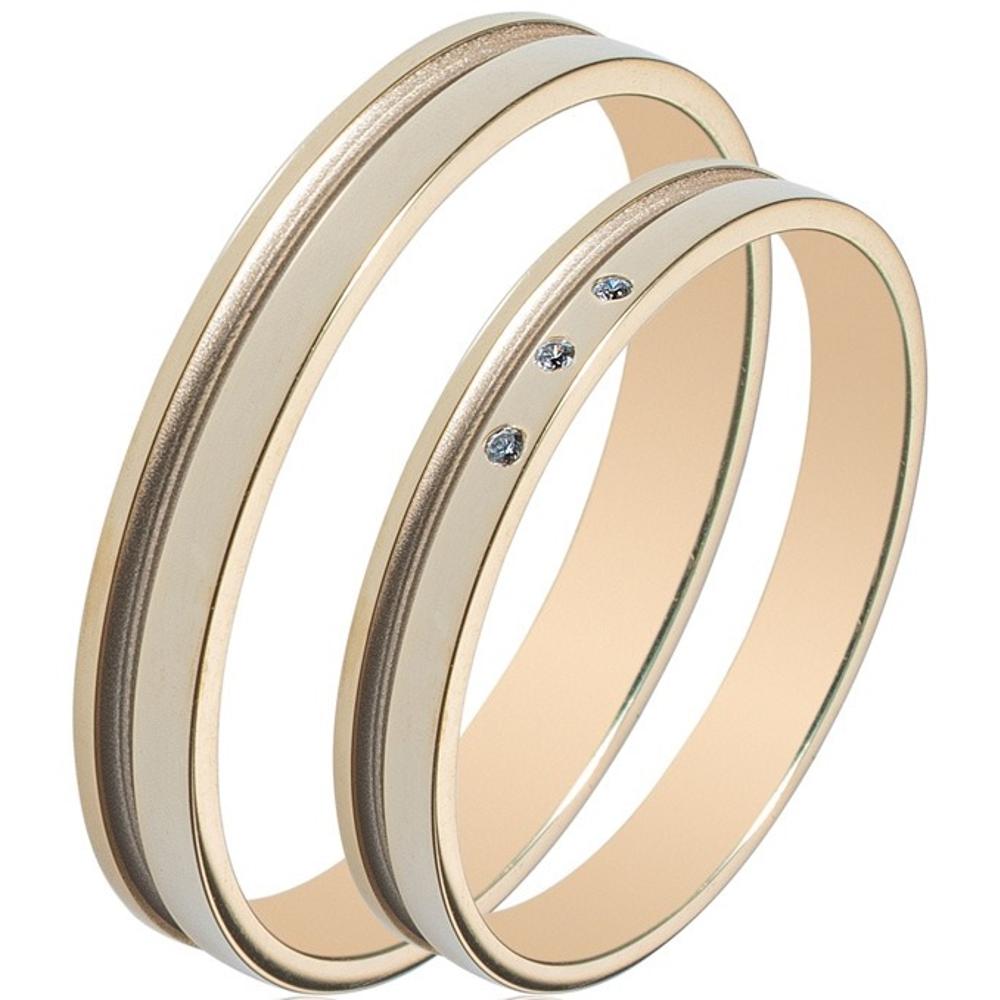 MASCHIO FEMMINA Sottile Collection Wedding Rings Yellow Gold SL83