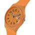 SWATCH Essentials Trendy Lines In Sienna 34mm Orange Silicone Strap SO28O703 - 1
