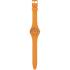 SWATCH Essentials Trendy Lines In Sienna 34mm Orange Silicone Strap SO28O703 - 2