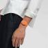 SWATCH Essentials Trendy Lines In Sienna 34mm Orange Silicone Strap SO28O703 - 3